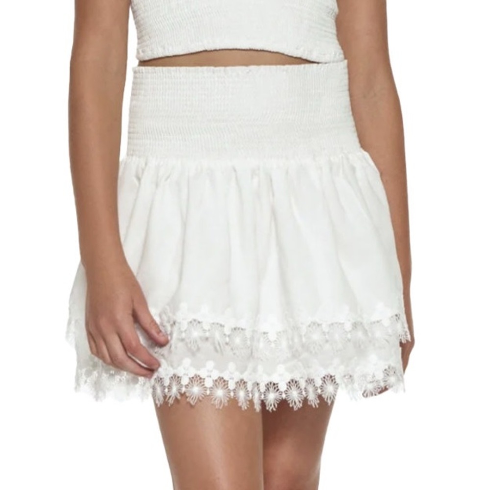 Peixoto Mariel Skirt Size L, Girl in White